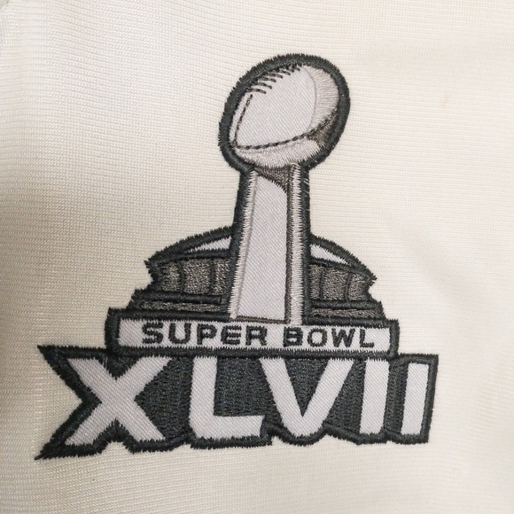 NFL Super Bowl XLVII Track Jacket Mens XL New Orleans Football Coat - Picture 7 of 16